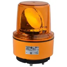 SCHNEIDER XVR13B05 Forgótükrös jelzőfény, 130mm, IP66, narancs, 24VDC, rezgésálló villanyszerelés