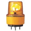 SCHNEIDER XVR13B05L Forgótükrös jelzőfény, 130mm, IP66, narancs, 24VAC/DC