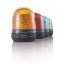 SCHNEIDER XVR3M03S Multifunkciós forgó jelzőegység, LED, 100mm, IP23, zöld, berregővel, 100-230VAC villanyszerelés