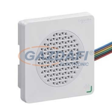SCHNEIDER XVSV9BWN 96x96 elektromos hangjelző, NPN 24 VDC, fehér villanyszerelés