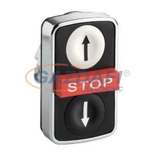 SCHNEIDER ZB4BA71124 Fém duplafejű nyomógomb villanyszerelés