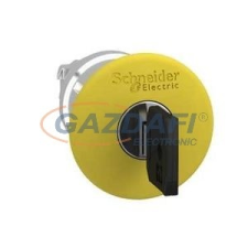 SCHNEIDER ZB4BS15 Vészgombfej, 40mm, Kulcsos villanyszerelés
