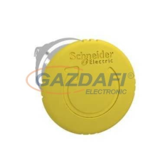 SCHNEIDER ZB4BS55 Vészgomb fej, átm: 40mm, sárga villanyszerelés