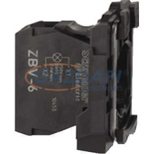 SCHNEIDER ZB4BV6 Jelzőlámpa aljzat 250V izzó nélkül világítás
