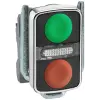 SCHNEIDER ZB4BW7A3740 Fém duplafejű nyomógomb