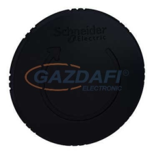 SCHNEIDER ZB5AS62 Vészgomb fej, átm:60mm, fekete villanyszerelés