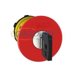 SCHNEIDER ZB5AS94414 Kulcsos vészgombfej, átm:40mm, piros villanyszerelés