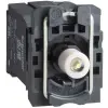 SCHNEIDER ZB5AV5D3 Jelzőlámpa aljzat +transzformátor +LED, zöld