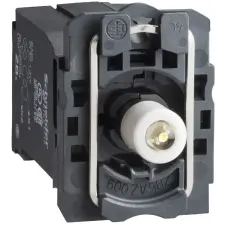 SCHNEIDER ZB5AV5D3 Jelzőlámpa aljzat +transzformátor +LED, zöld világítás