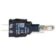SCHNEIDER ZB6EB3A LED-es jelzőlámpa aljzat zöld 12-24V világítás