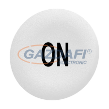 SCHNEIDER ZBAF141 Harmony Ø30 panelbe süllyesztett nyomógomb tető, fehér, &quot;ON villanyszerelés