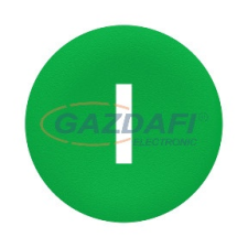 SCHNEIDER ZBAF331 Harmony Ø30 panelbe süllyesztett nyomógomb tető, zöld, &quot;I villanyszerelés