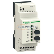 SCHNEIDER ZBRRC Vevőegység programozható, 4 tranzisztor kimenet, 24VDC villanyszerelés