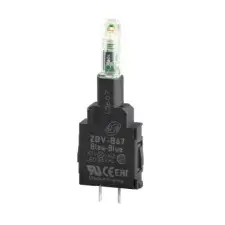 SCHNEIDER ZBVB47 LED-es jelzőlámpa érintkező blokk, piros 24V villanyszerelés