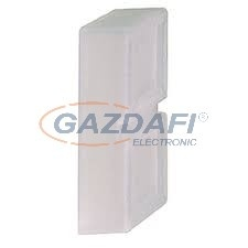 SCHNEIDER ZBW008A Kettős védősapka átlátszó villanyszerelés