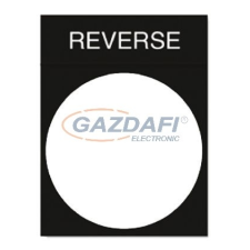 SCHNEIDER ZBY2306 Felirati címke. REVERSE villanyszerelés