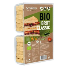 Schnitzer bio kenyér classic gluténmentes 400g pékárú