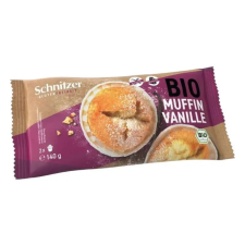 Schnitzer bio muffin vaníliás gluténmentes 140g pékárú