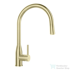 Schock KAVUS konyhai csaptelep kihúzható fejjel, white gold 559120WGO csaptelep