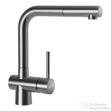 Schock LAIOS konyhai csaptelep kihúzható fejjel, szálcsiszolt inox 517120EDM csaptelep