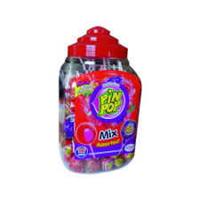 Schoco Bon Kft. Pin Pop nyalóka+rágó Assorted 100x18g csokoládé és édesség