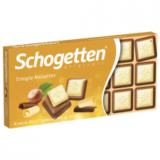  Schogetten Táblás Trilógia csokoládé 100g /15/ csokoládé és édesség