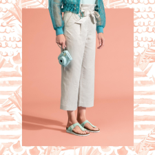 Scholl Boa Vista Up papucs - zöldeskék gyógypapucs