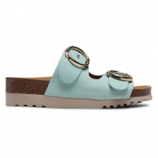  Scholl Malibu 2 Straps Zöldeskék papucs gyógypapucs