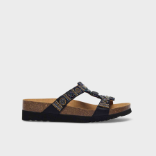  Scholl New Bogotà Wedge Fekete/Multi, 36 női papucs