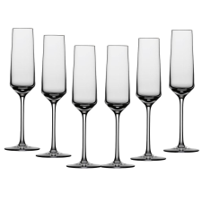 SCHOTT ZWIESEL 6 darabos borospohárkészlet, Schott Zwiesel Pure, 209 ml pezsgős pohár