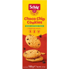 Schär Choco Chip Cookie csokidarabos keksz 100 g csokoládé és édesség