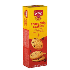  Schär Choco Chip Cookie gluténmentes omlós keksz csokoládé darabokkal 100 g reform élelmiszer