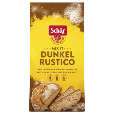 Schär Dunkel Rustico Barna kenyérliszt 1000 g reform élelmiszer