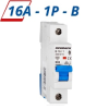 Schrack AMPARO kismegszakító (B - 16A) 1 pólusú