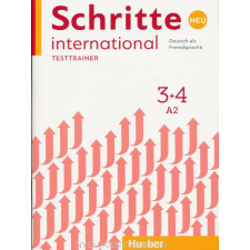 SCHRITTE INTERNATIONAL NEU 3+4 TEST nyelvkönyv, szótár