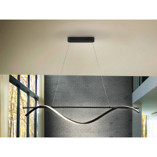 Schuller BOA fekete LED függesztett lámpa (SCH-307529) LED IP20 világítás