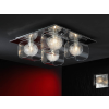 Schuller ECLIPSE króm-átlátszó LED mennyezeti lámpa (SCH-506736) G9 4 izzós IP20