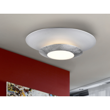 Schuller HOLE fehér-ezüst LED mennyezeti lámpa (SCH-148193) LED 1 izzós IP20 világítás