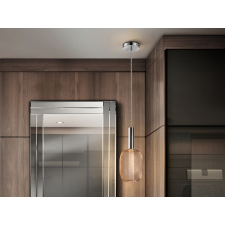 Schuller MICRÓN króm-arany LED függesztett lámpa (SCH-413503) LED 1 izzós IP20 világítás