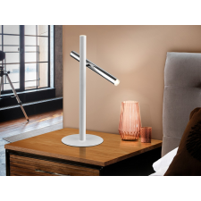 Schuller VARAS króm-fehér LED asztali lámpa (SCH-373581) LED IP20 világítás