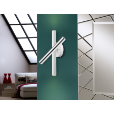 Schuller VARAS króm-fehér LED fali lámpa (SCH-373852) LED IP20 világítás