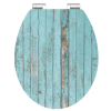 SCHÜTTE Schütte WC ülőke BLUE WOOD | MDF HG, Soft Close