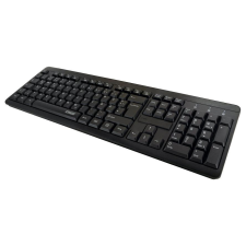 Schwaiger Tastatur kabellos USB 2.0A schwarz (WKB1000013) billentyűzet