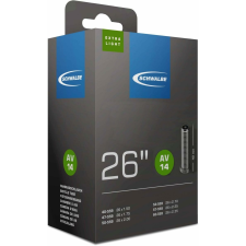 Schwalbe belső 26 av14 26x150-235 extra light 40mm 130g kerékpáros kerékpár belső gumi