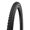 SCHWALBE (Vélo) SCHWALBE Marathon Plus Tour 700 x 38 trekking gumiabroncs, fekete, merev, Smart Dual Guard, fényvisszaverő, e-bike e50 jóváhagyással (40-622) SCHWALBE (Vélo) Bicikli alkatrészek Kerékpár alkatrészek Kerékpár gumik