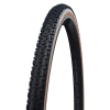 SCHWALBE (Vélo) SCHWALBE X-ONE R Allround 27.5 x 1.30 cyclocross gumiabroncs fekete-bronz Tubeless Ready TS (33-584) VAE kompatibilis SCHWALBE (Vélo) Bicikli alkatrészek Kerékpár alkatrészek Kerékpár gumik