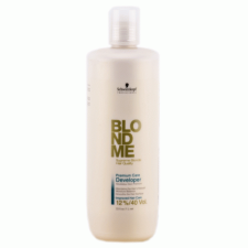 Schwarzkopf blondme prémium ápoló színelőhívó emulzió 12%, 1 L hajfesték, színező