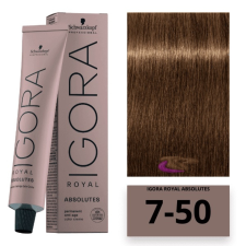 Schwarzkopf Igora Royal Absolutes hajfesték, 7-50 hajfesték, színező