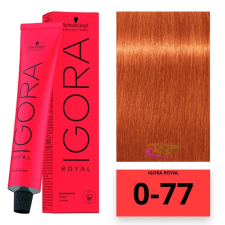 Schwarzkopf Igora Royal hajfesték 0-77 hajfesték, színező