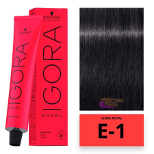Schwarzkopf Igora Royal hajfesték E-1 hajfesték, színező